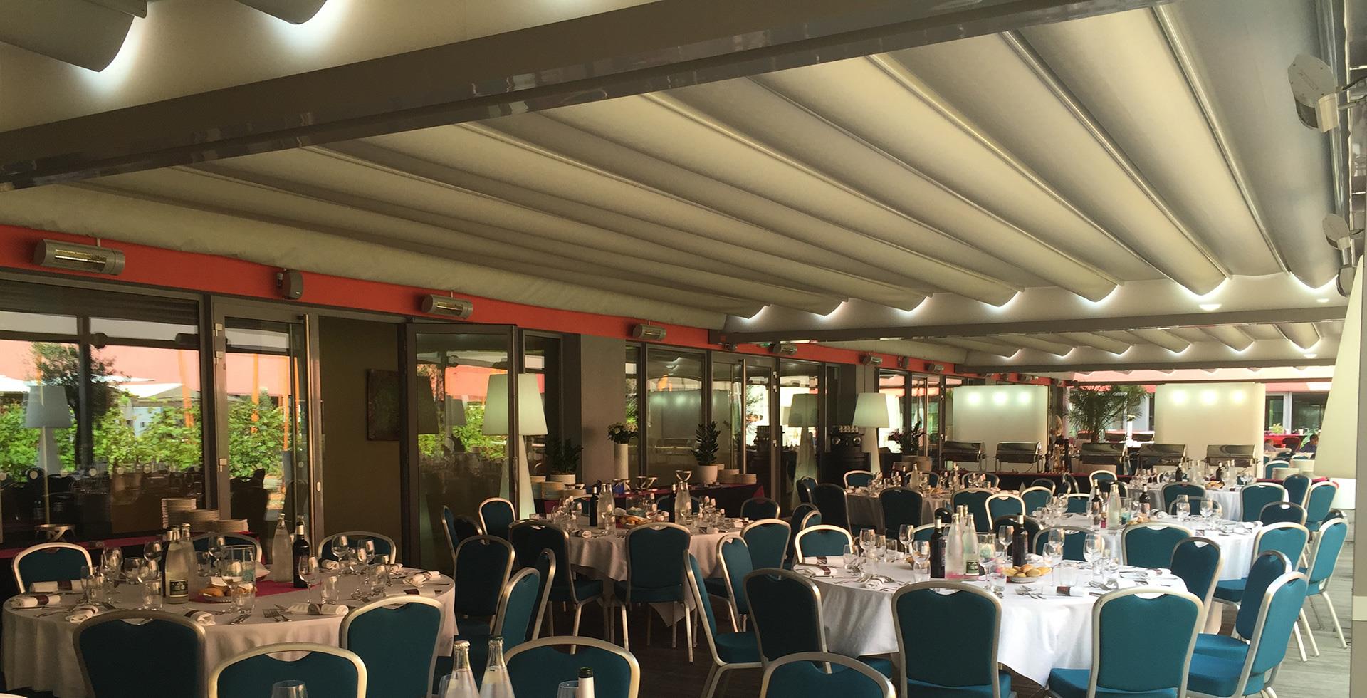 Pergola professionnel rétractable